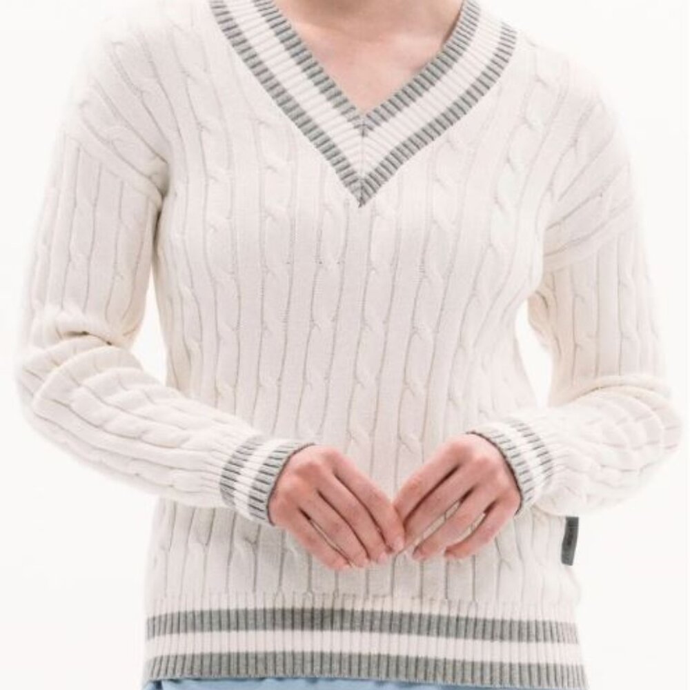 Foray Golf Heritage Cable Knit Sweater